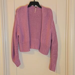 FREE PEOPLE Orchid Cardigan Sweater Sz M